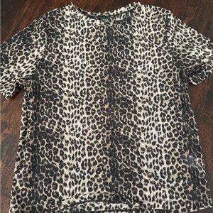 Wild Fable Animal Print Mesh punk grunge 90s t shirt